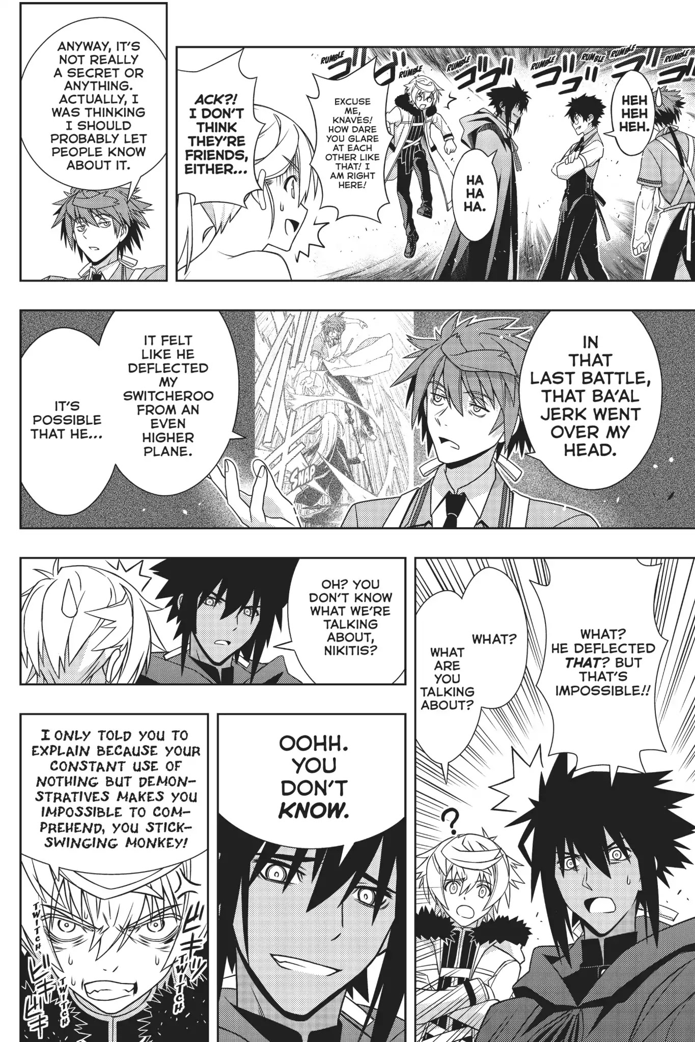 UQ Holder! Chapter 166 page 28 - Chapter 166: Celebration