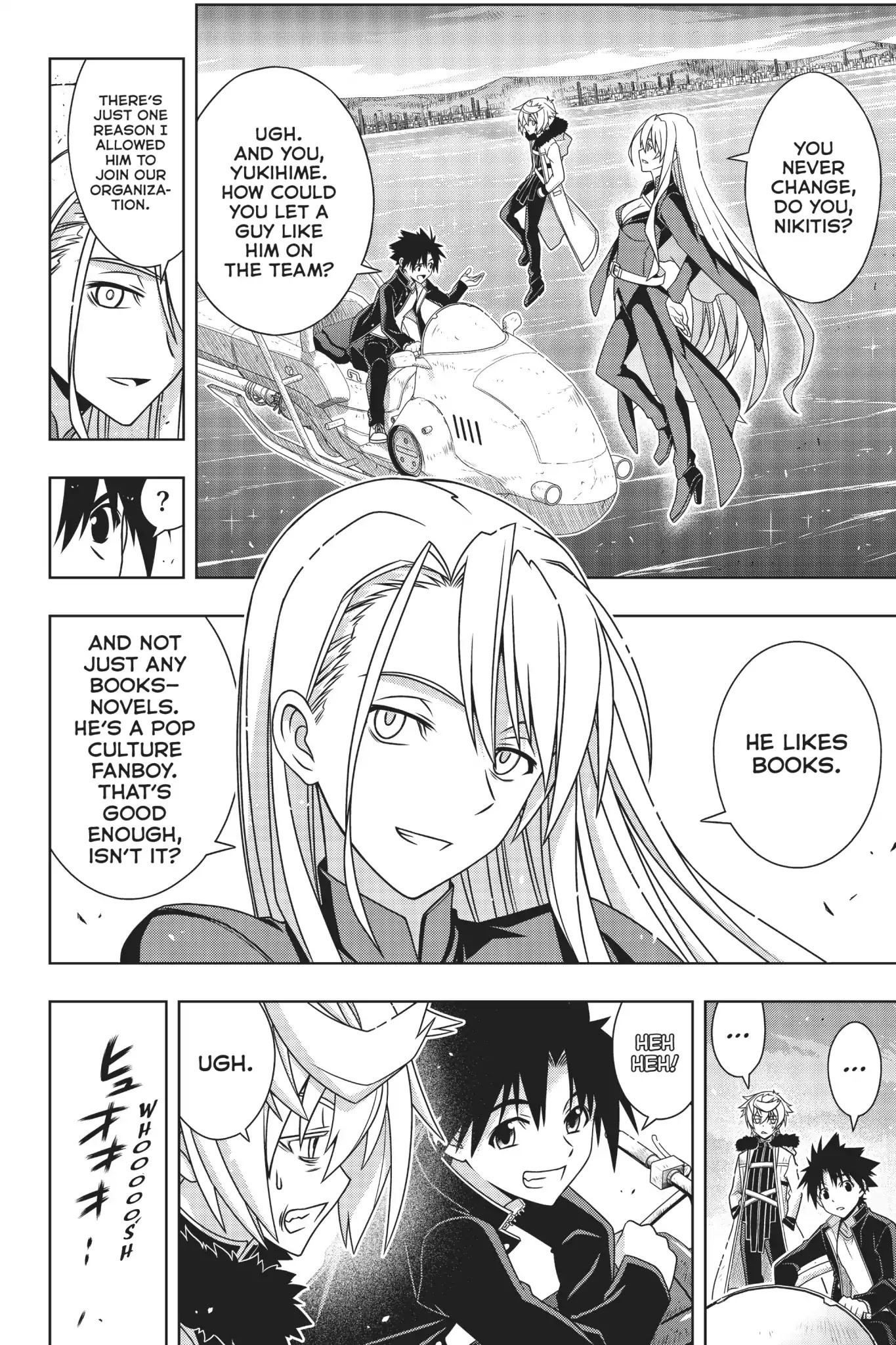 UQ Holder! Chapter 166 page 3 - Chapter 166: Celebration