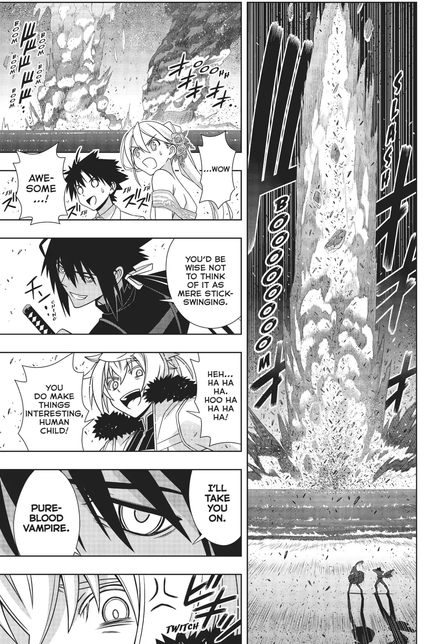 UQ Holder! Chapter 166 page 33 - Chapter 166: Celebration