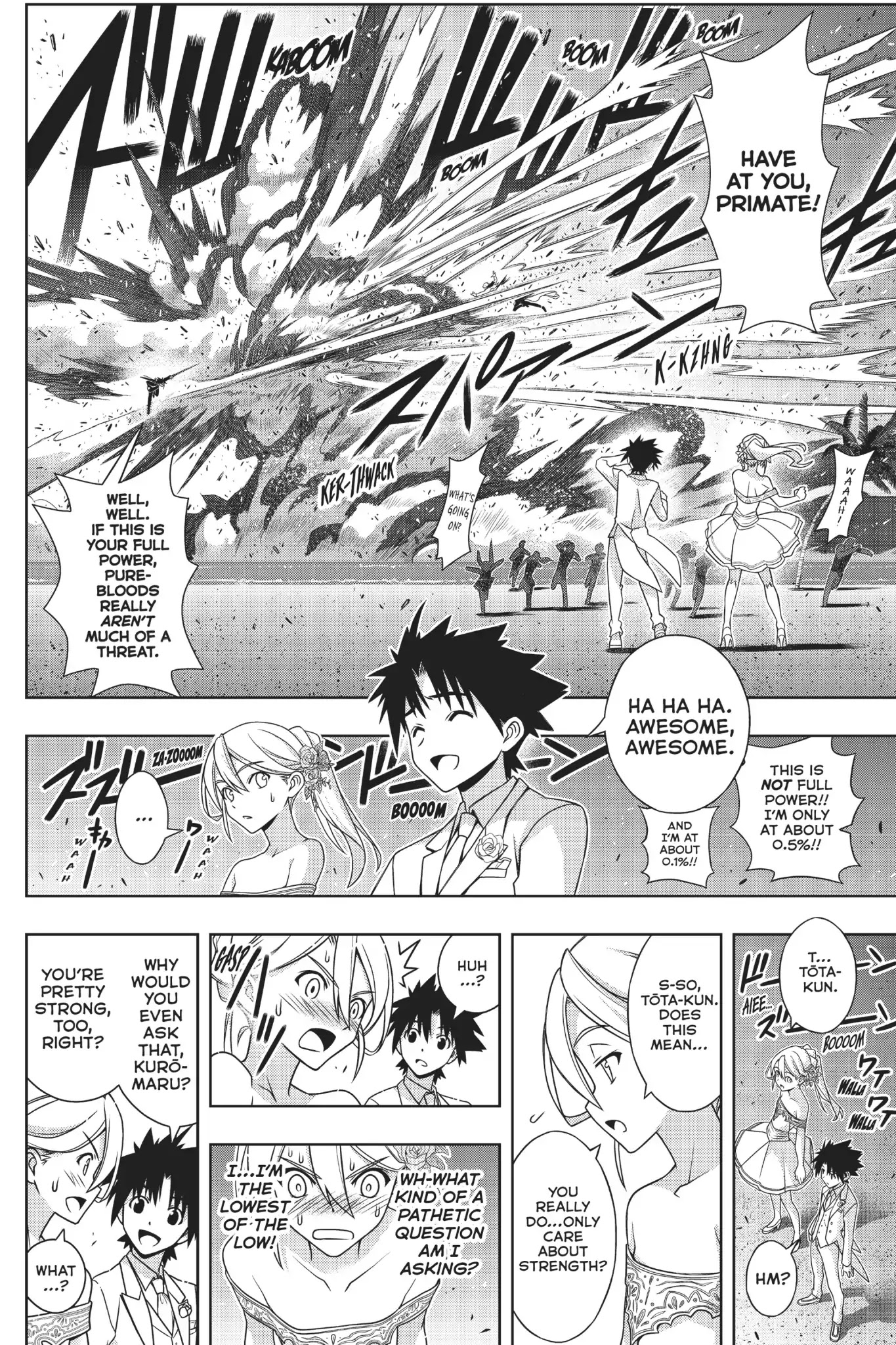 UQ Holder! Chapter 166 page 34 - Chapter 166: Celebration
