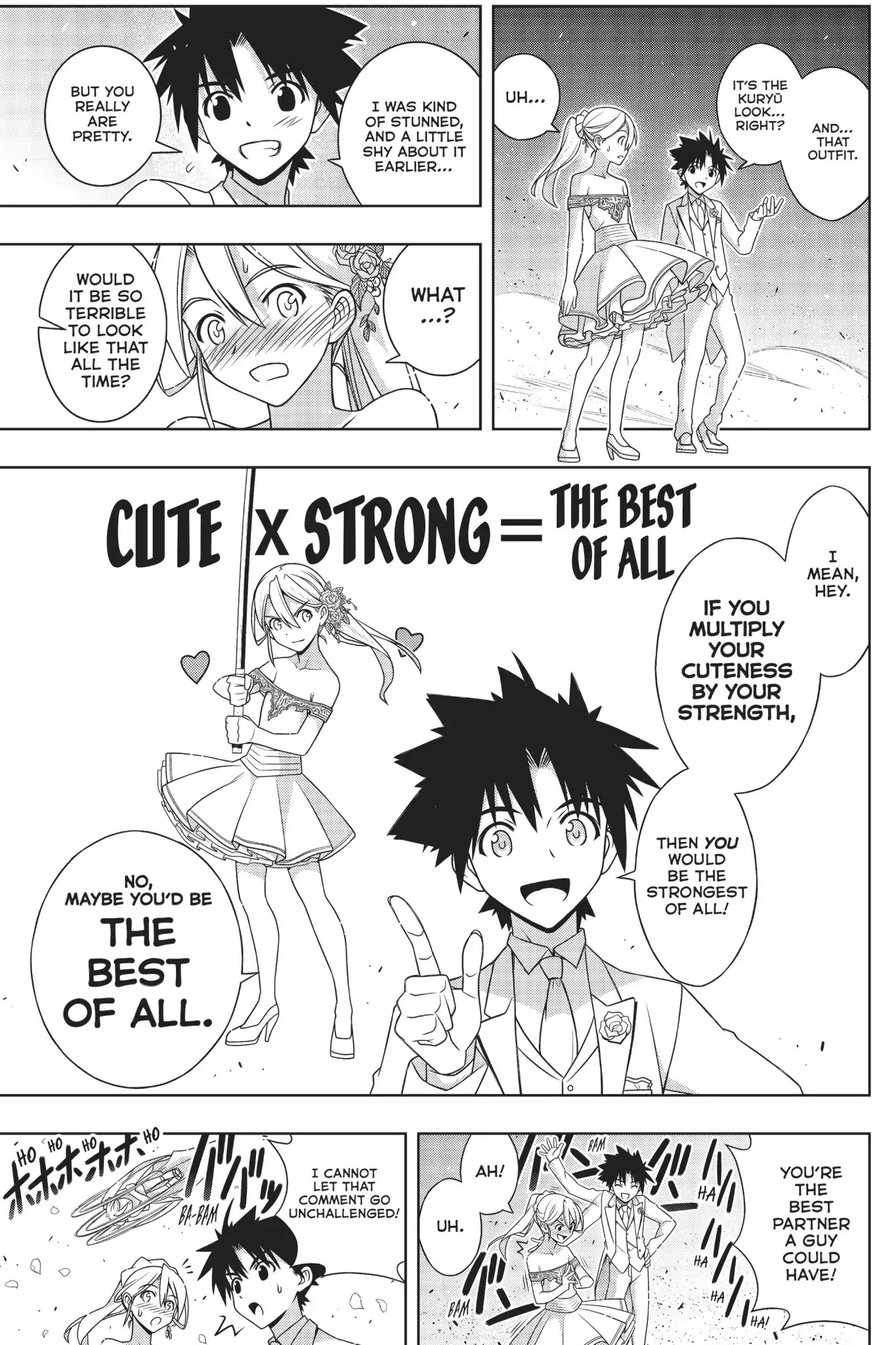 UQ Holder! Chapter 166 page 35 - Chapter 166: Celebration