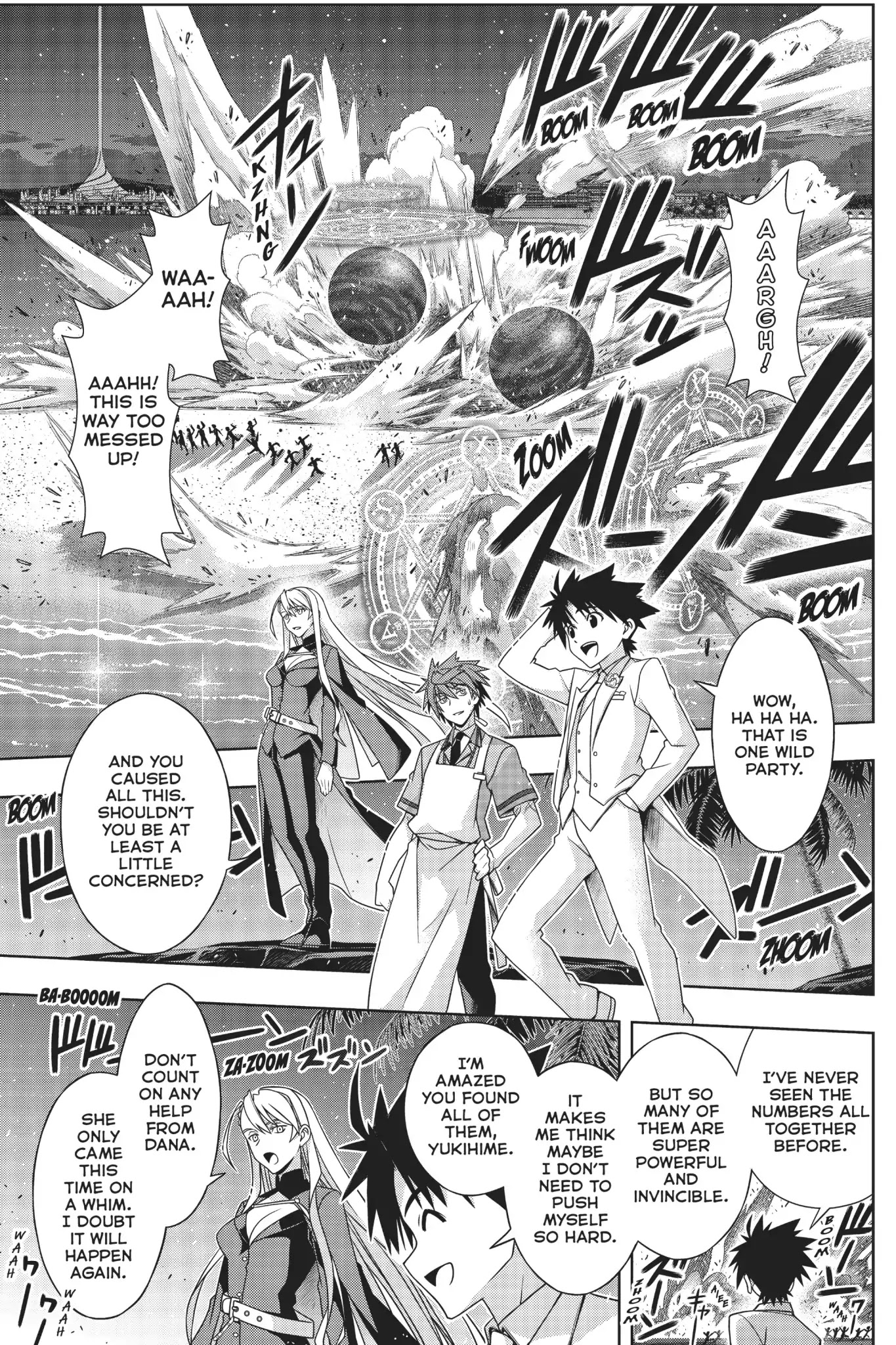 UQ Holder! Chapter 166 page 39 - Chapter 166: Celebration