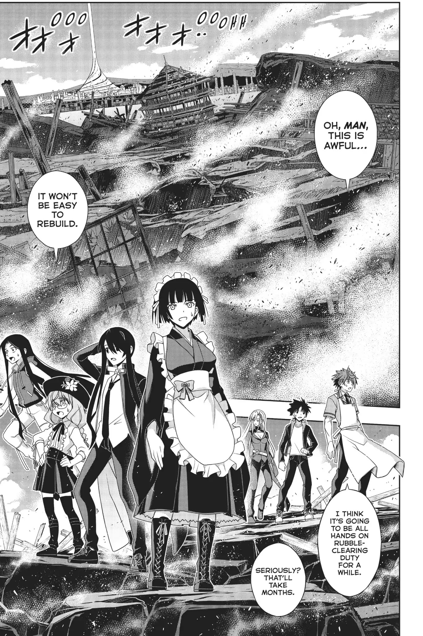 UQ Holder! Chapter 166 page 4 - Chapter 166: Celebration