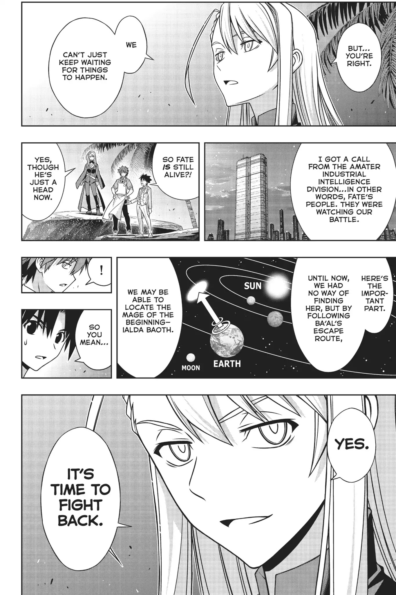 UQ Holder! Chapter 166 page 40 - Chapter 166: Celebration