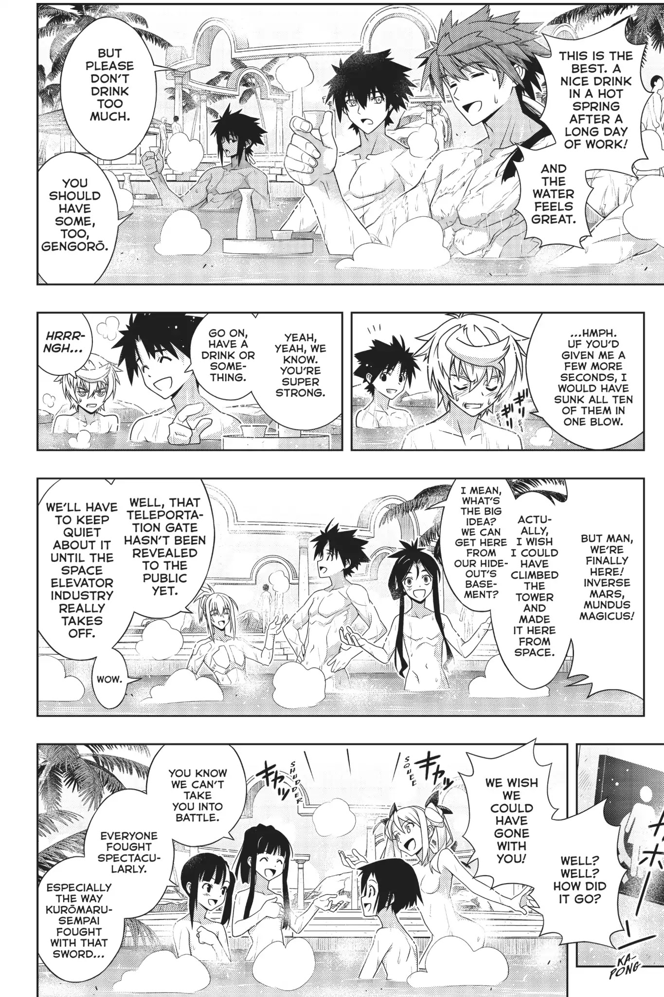 UQ Holder! Chapter 167 page 28 - Chapter 167: New Ostia