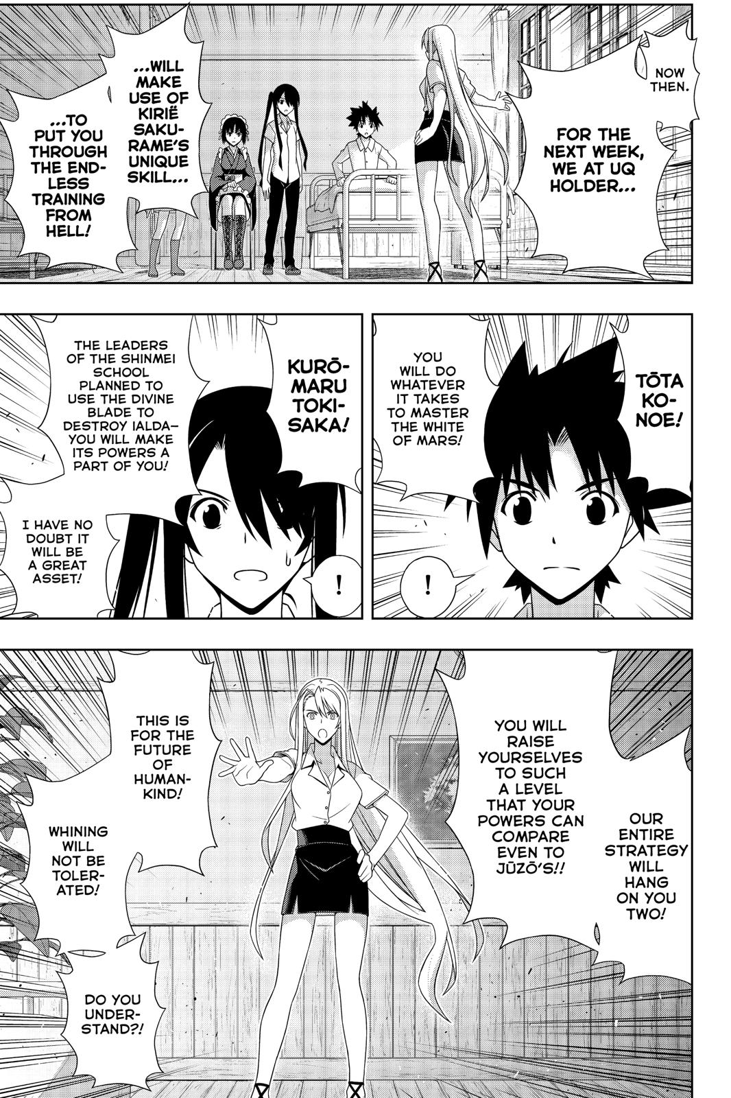 UQ Holder! Chapter 173 page 15 - Chapter 173