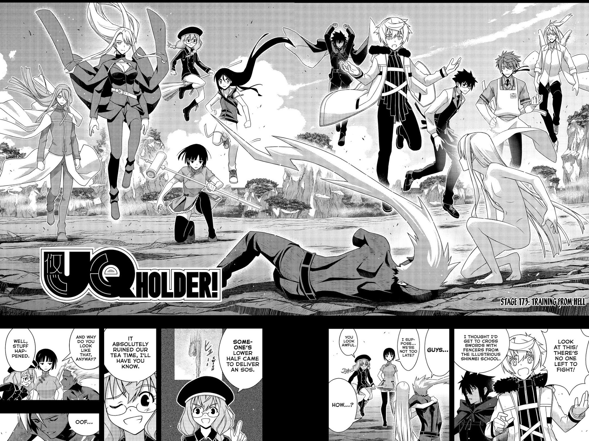 UQ Holder! Chapter 173 page 5 - Chapter 173
