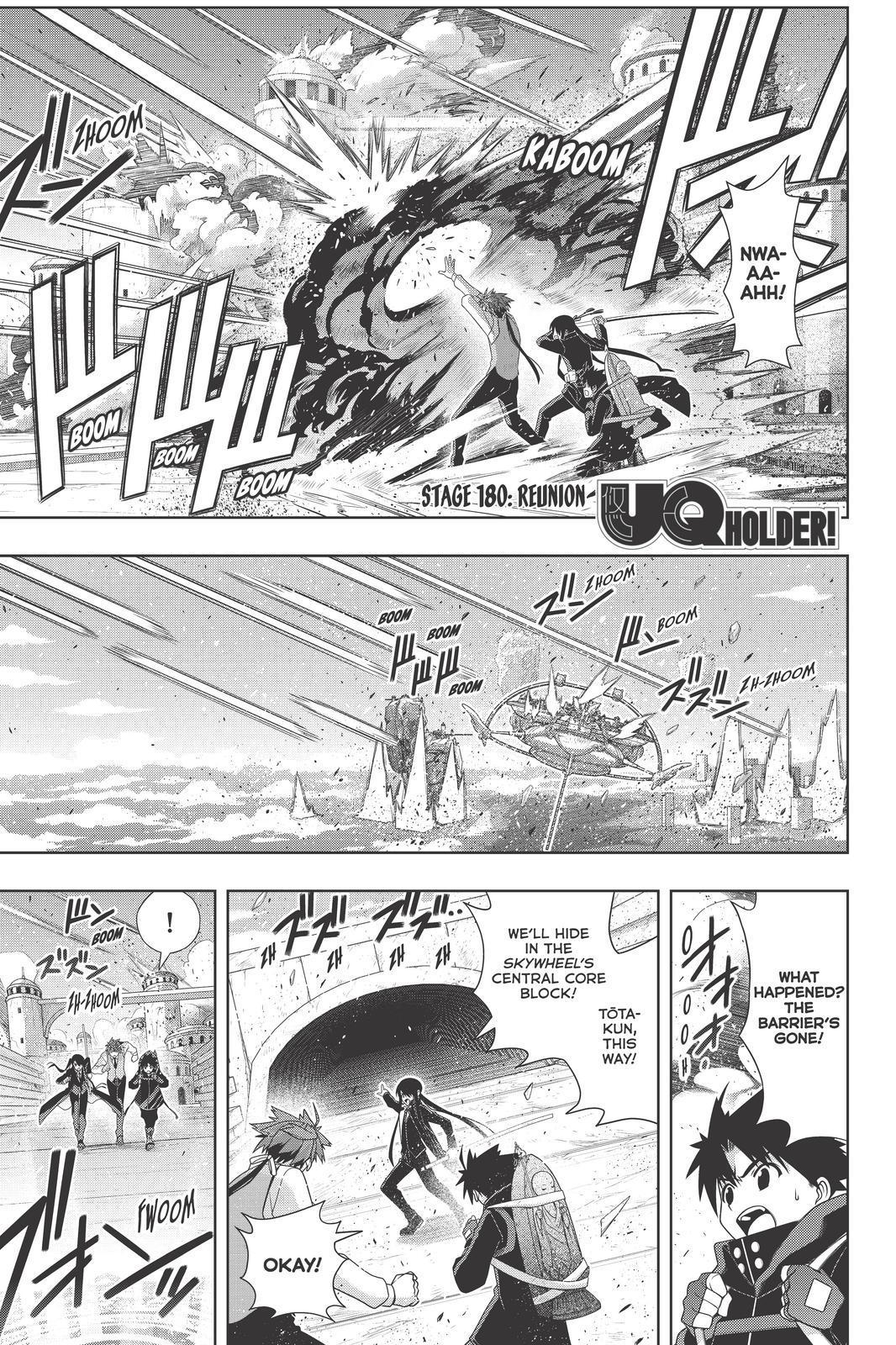 UQ Holder! Chapter 180 page 1 - Chapter 180
