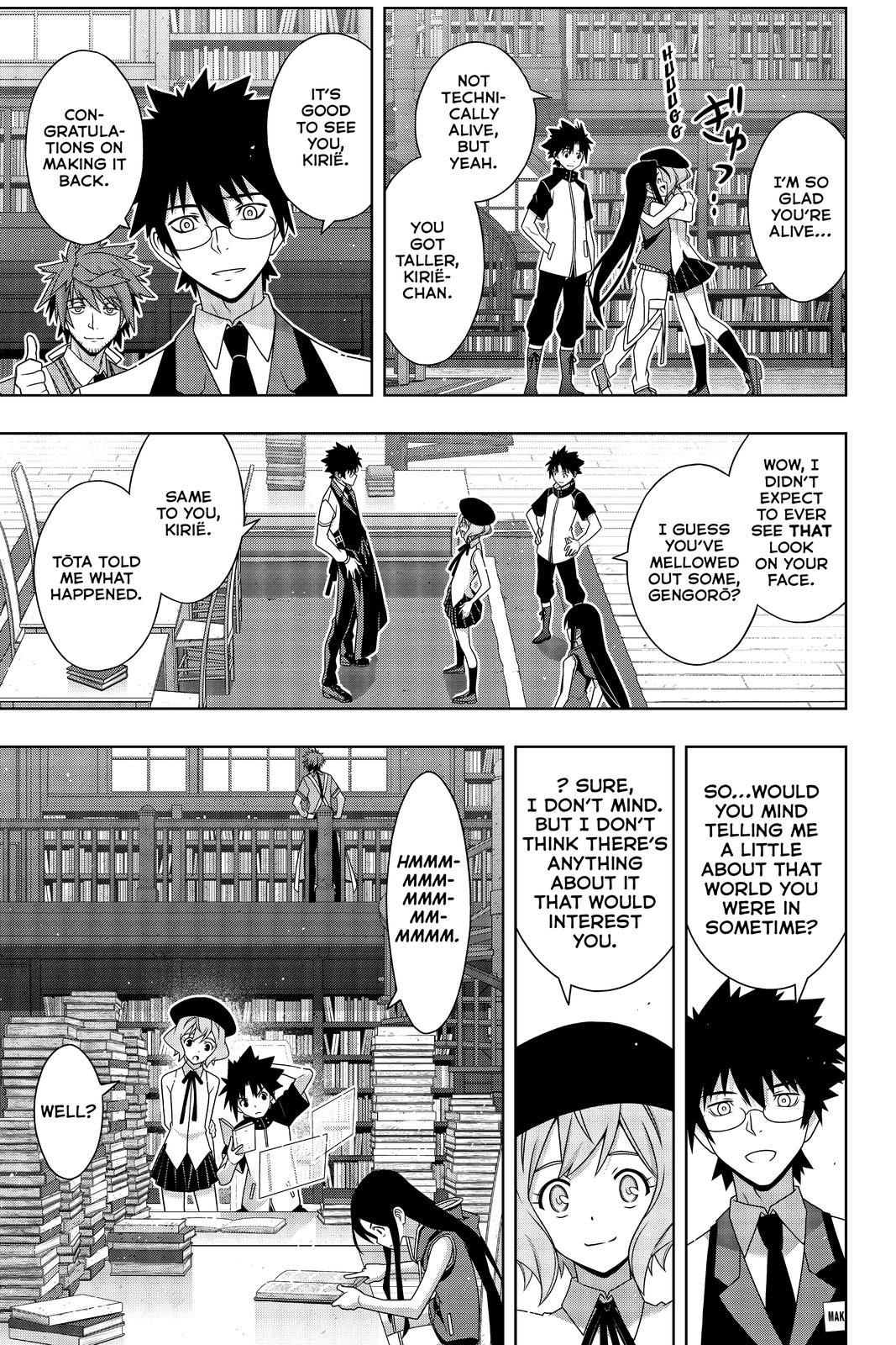 UQ Holder! Chapter 185 page 12 - Chapter 185