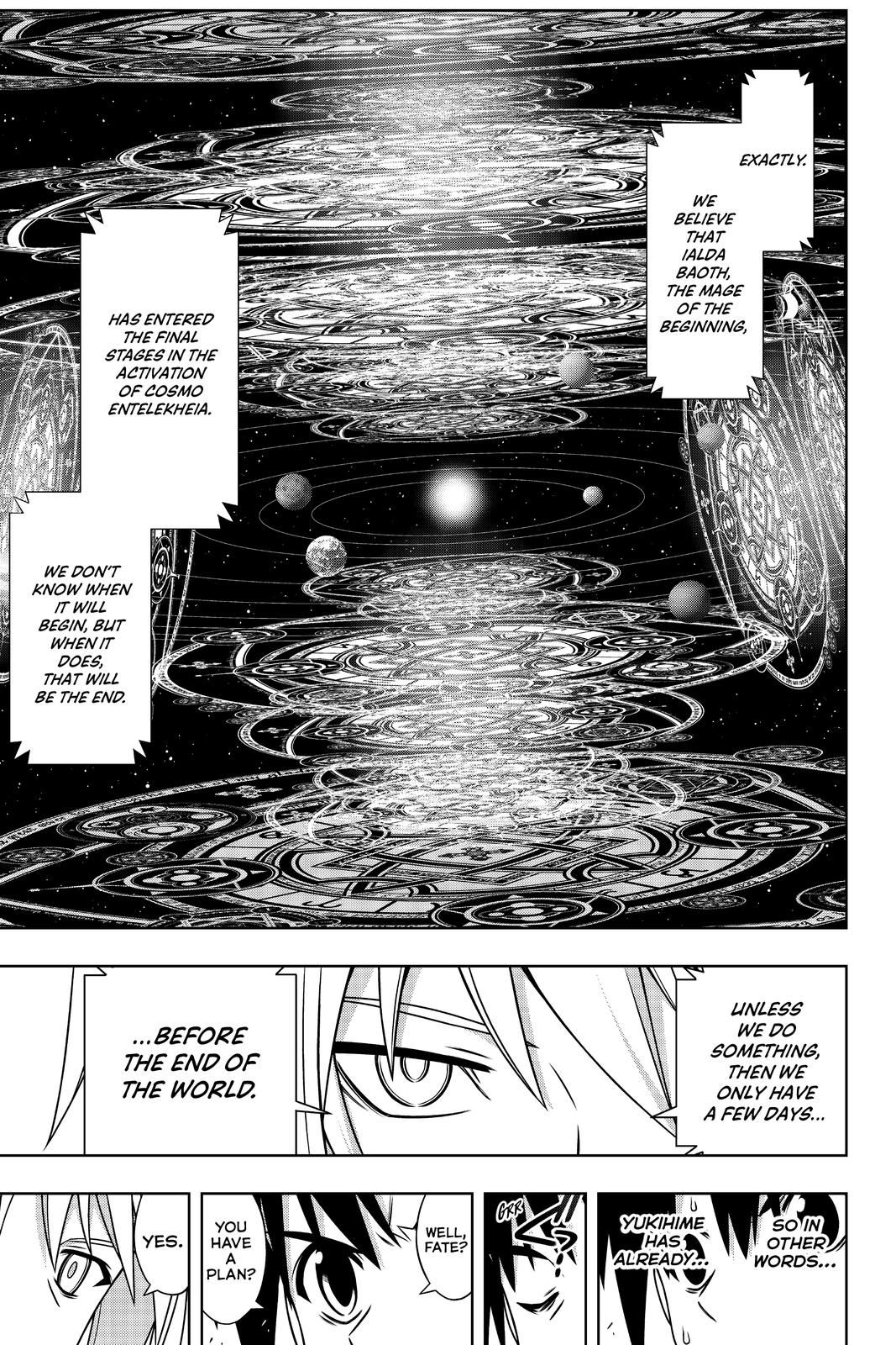 UQ Holder! Chapter 185 page 16 - Chapter 185