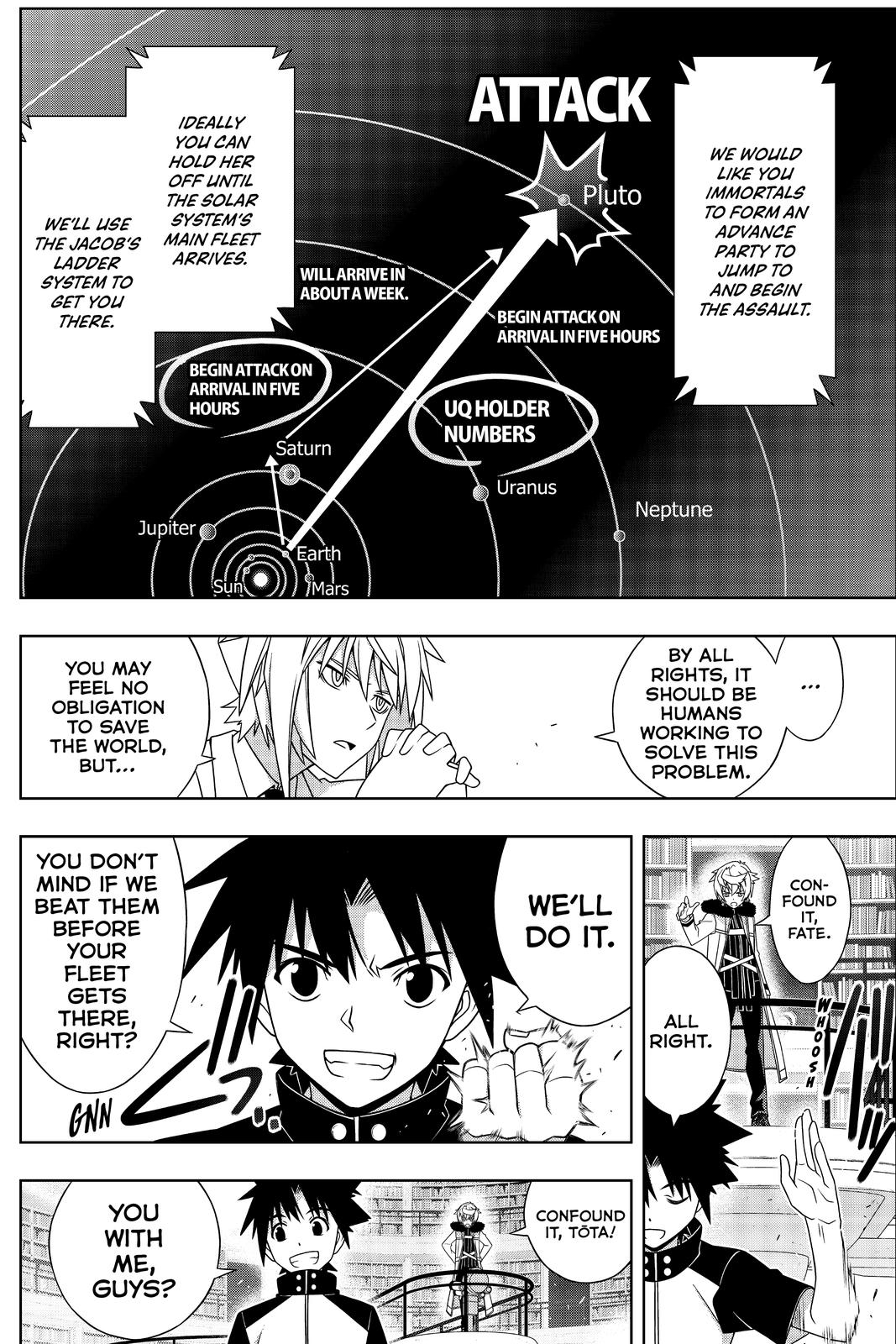 UQ Holder! Chapter 185 page 17 - Chapter 185