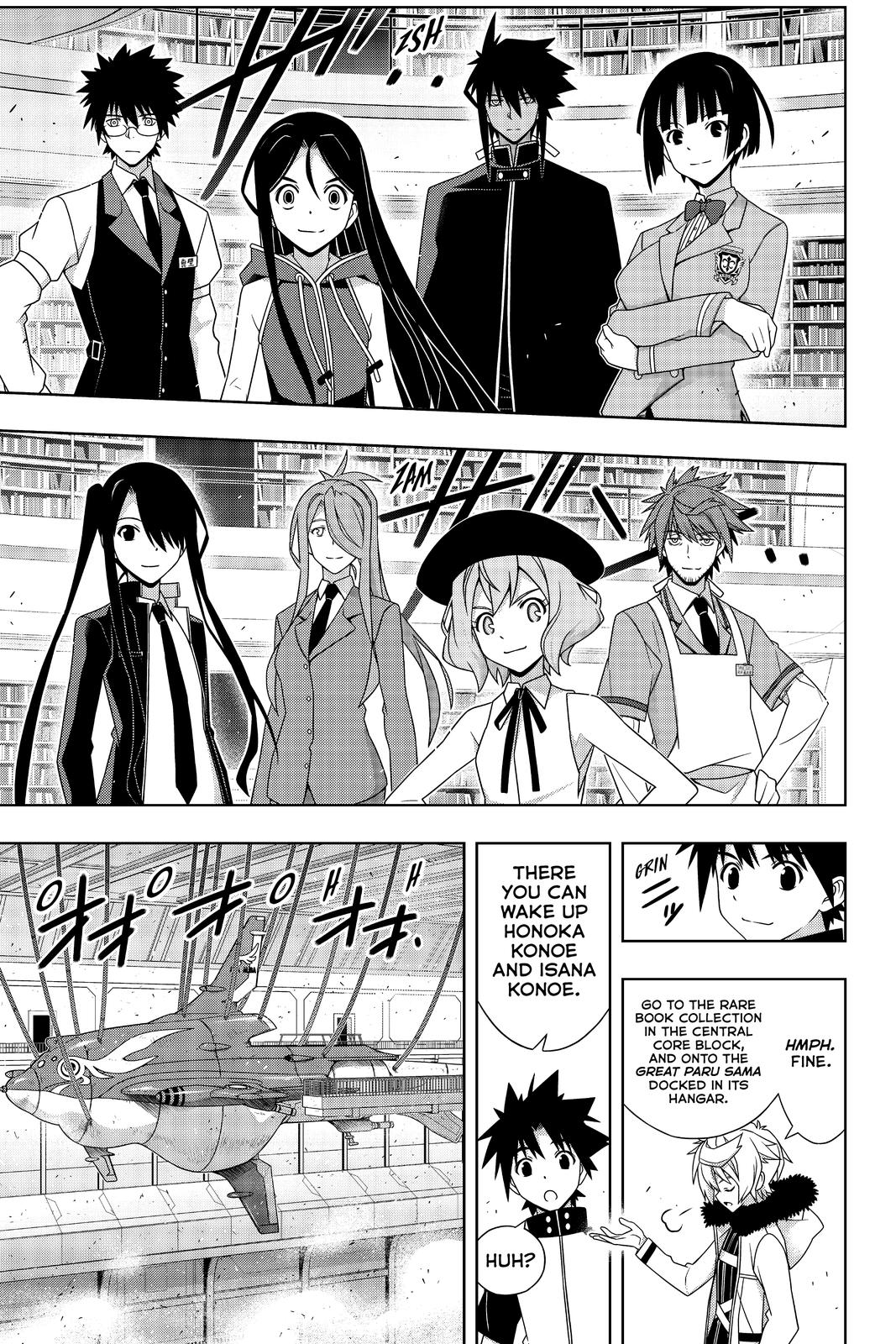 UQ Holder! Chapter 185 page 18 - Chapter 185