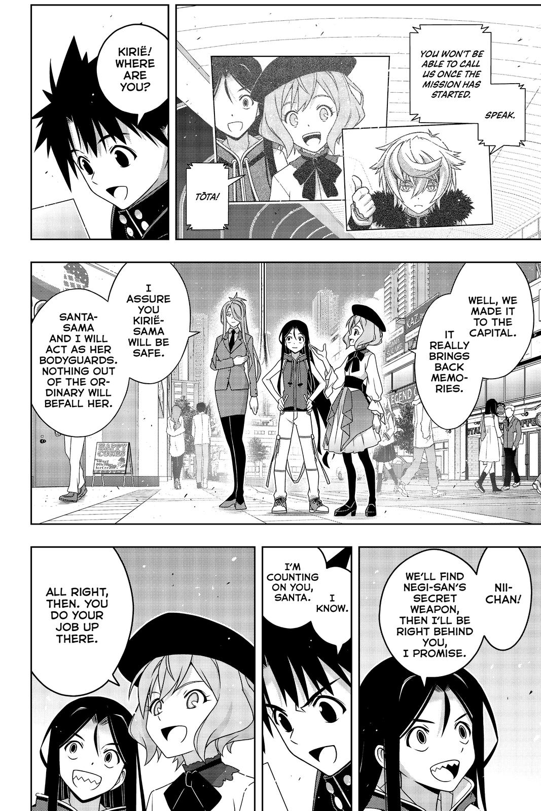 UQ Holder! Chapter 185 page 22 - Chapter 185