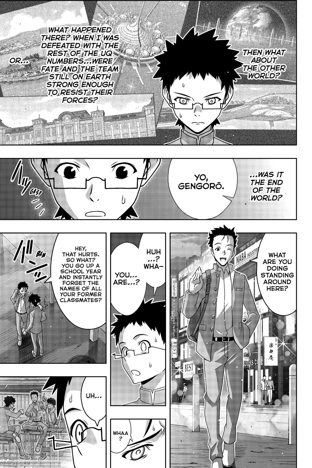 UQ Holder! Chapter 186 page 13 - Chapter 186
