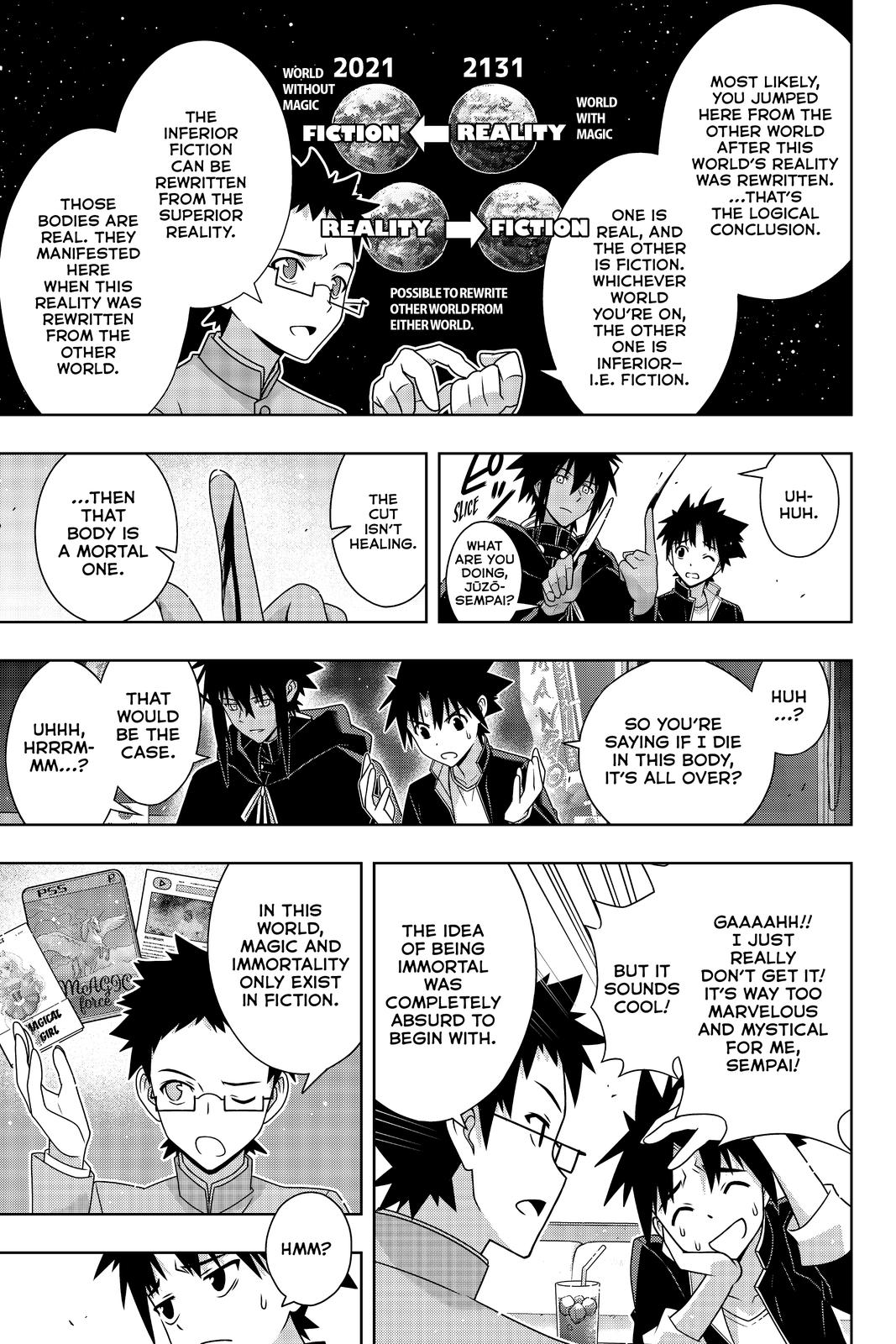 UQ Holder! Chapter 186 page 21 - Chapter 186