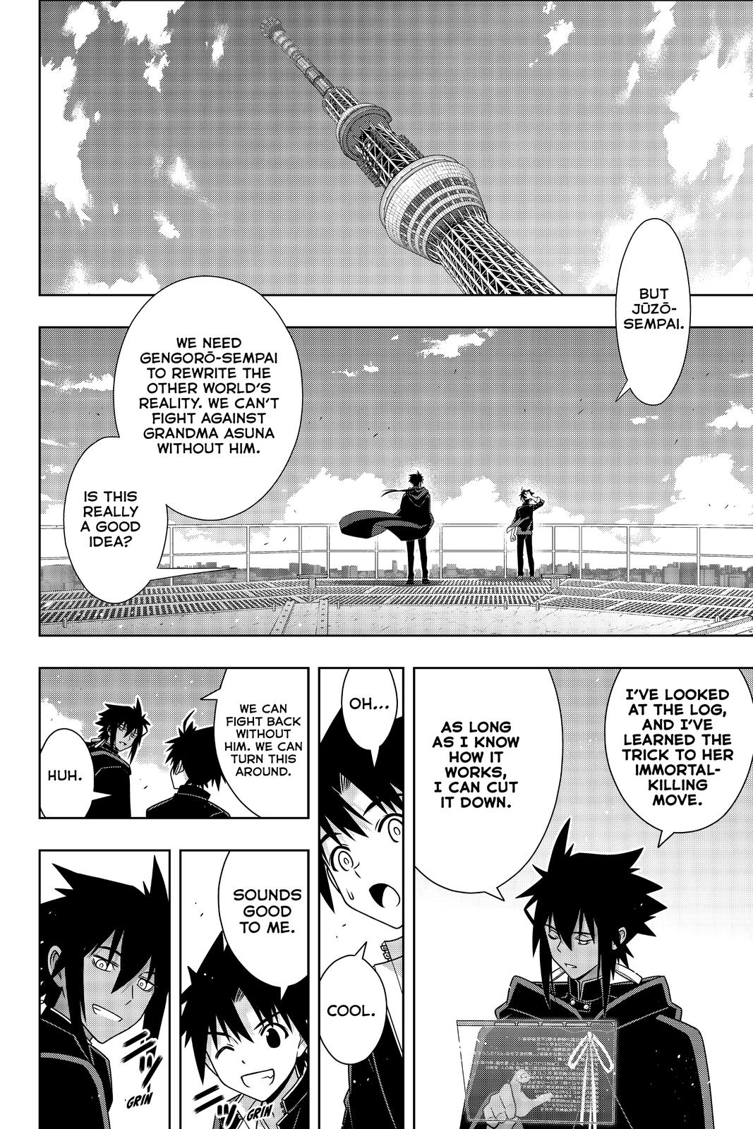 UQ Holder! Chapter 186 page 34 - Chapter 186