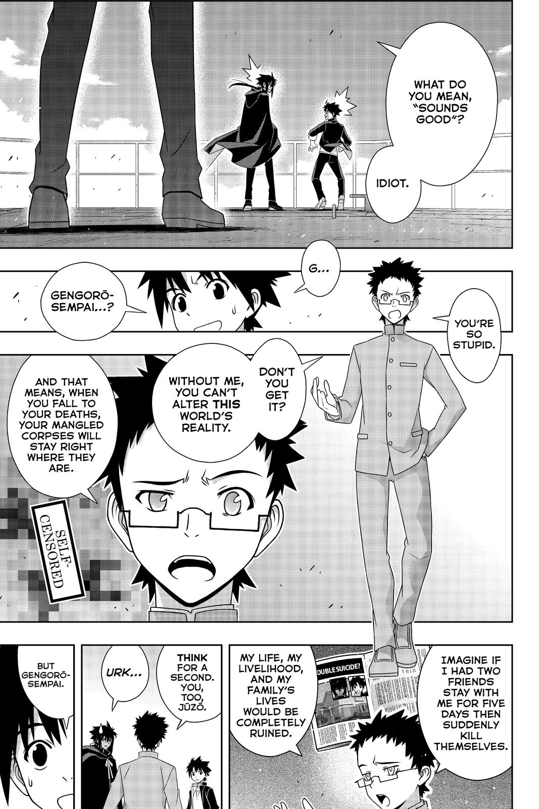 UQ Holder! Chapter 186 page 35 - Chapter 186