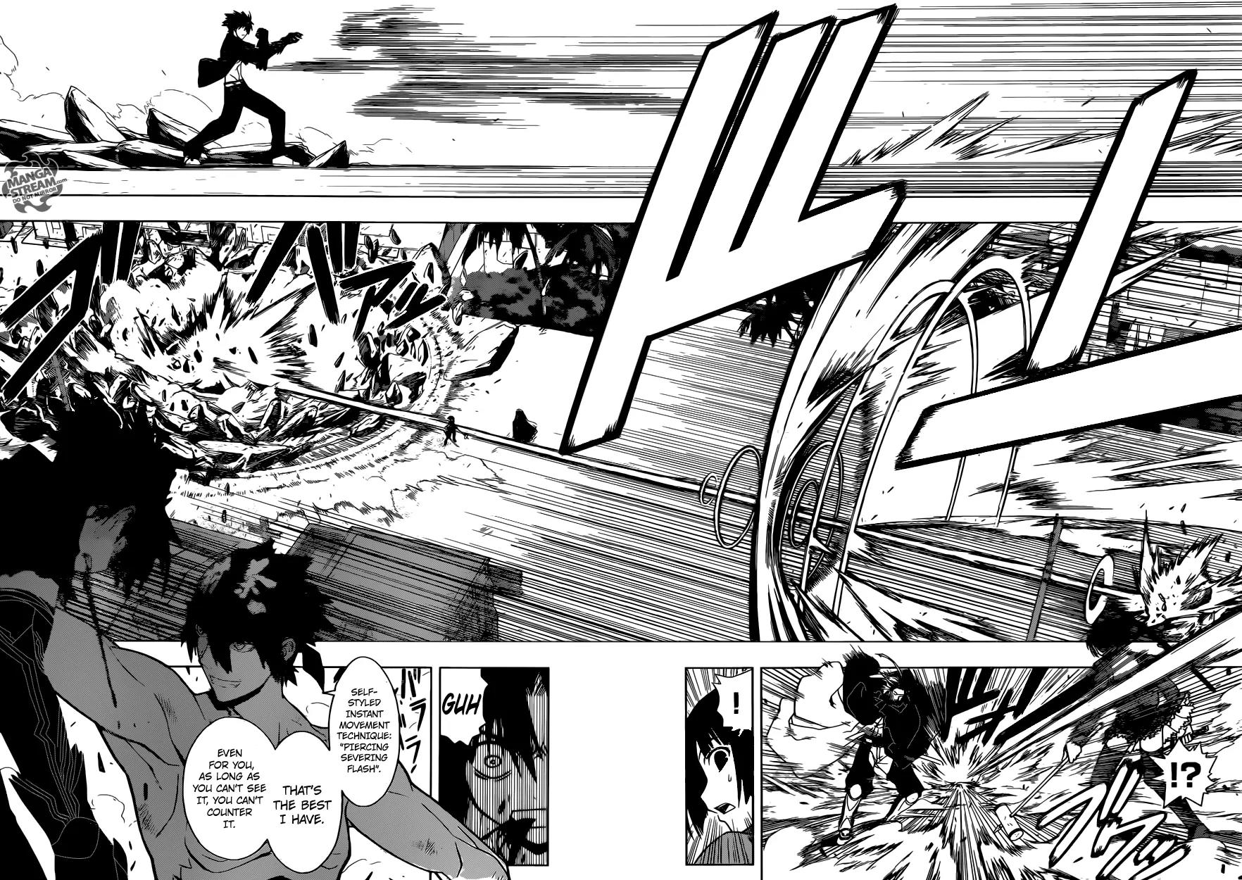 UQ Holder! Chapter 23 page 14 - Chapter 23: Touta vs. Kaito