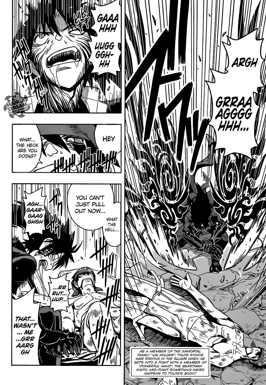 UQ Holder! Chapter 25 page 3 - Chapter 25: Grasp The Earth
