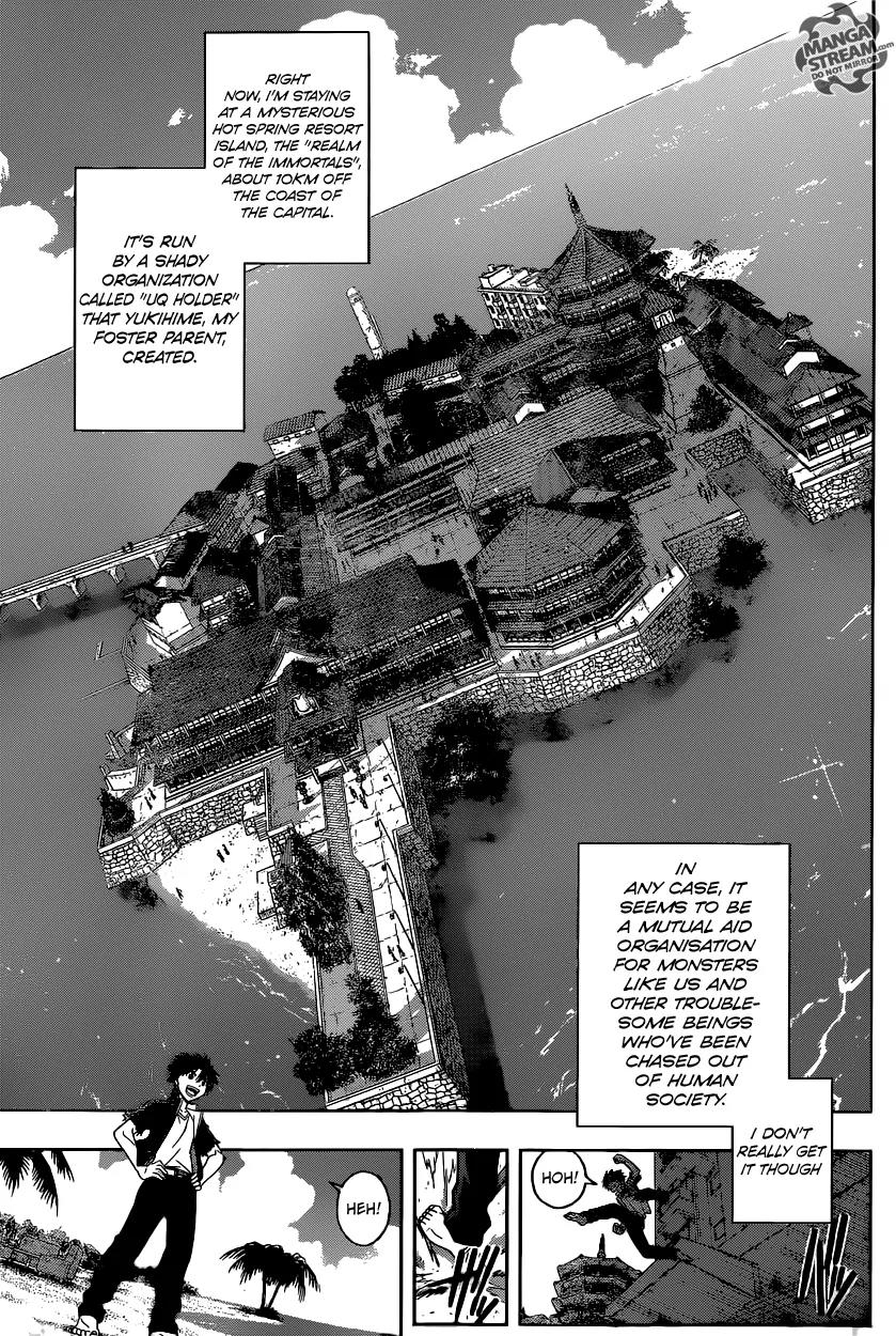 UQ Holder! Chapter 31 page 6 - Chapter 31 : A New Member of Numbers