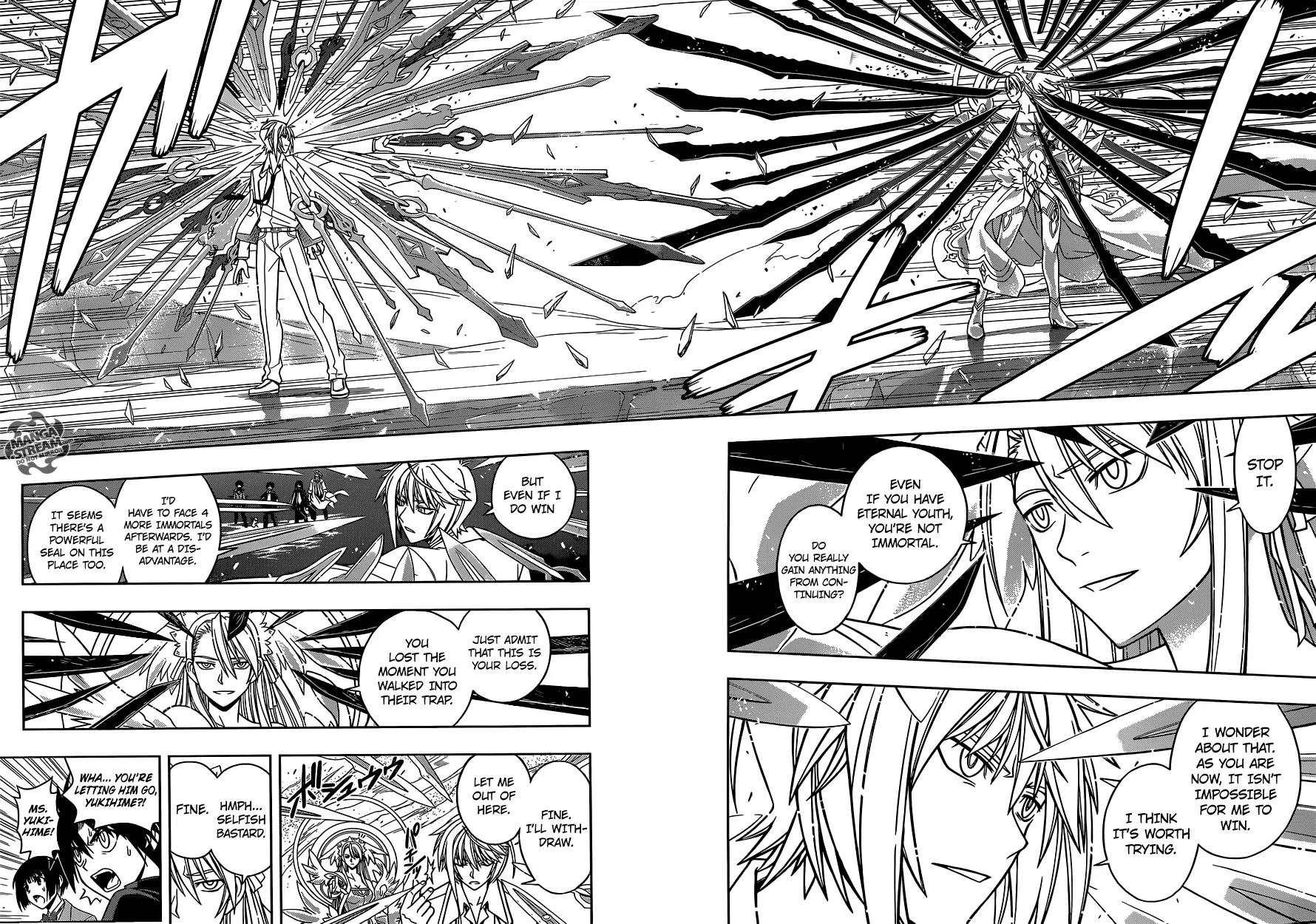 UQ Holder! Chapter 41 page 15 - Chapter 41: Chance Meeting After 30 Years