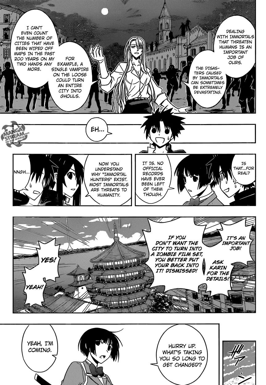 UQ Holder! Chapter 43 page 12 - Chapter 43: Undercover Investigation