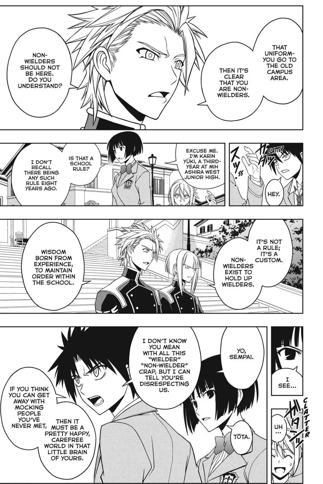UQ Holder! Chapter 44 page 11 - Chapter 44: Infiltration