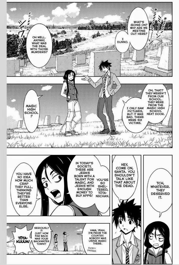 UQ Holder! Chapter 50 page 11 - Chapter 50: The Real Killer