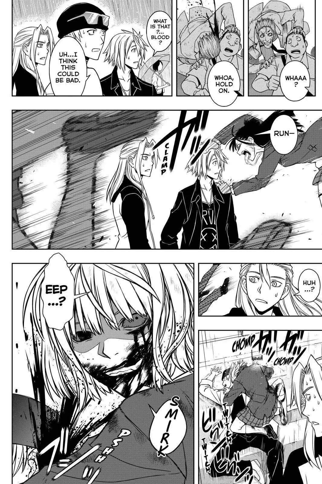 UQ Holder! Chapter 52 page 12 - Chapter 52: Town Under Attack