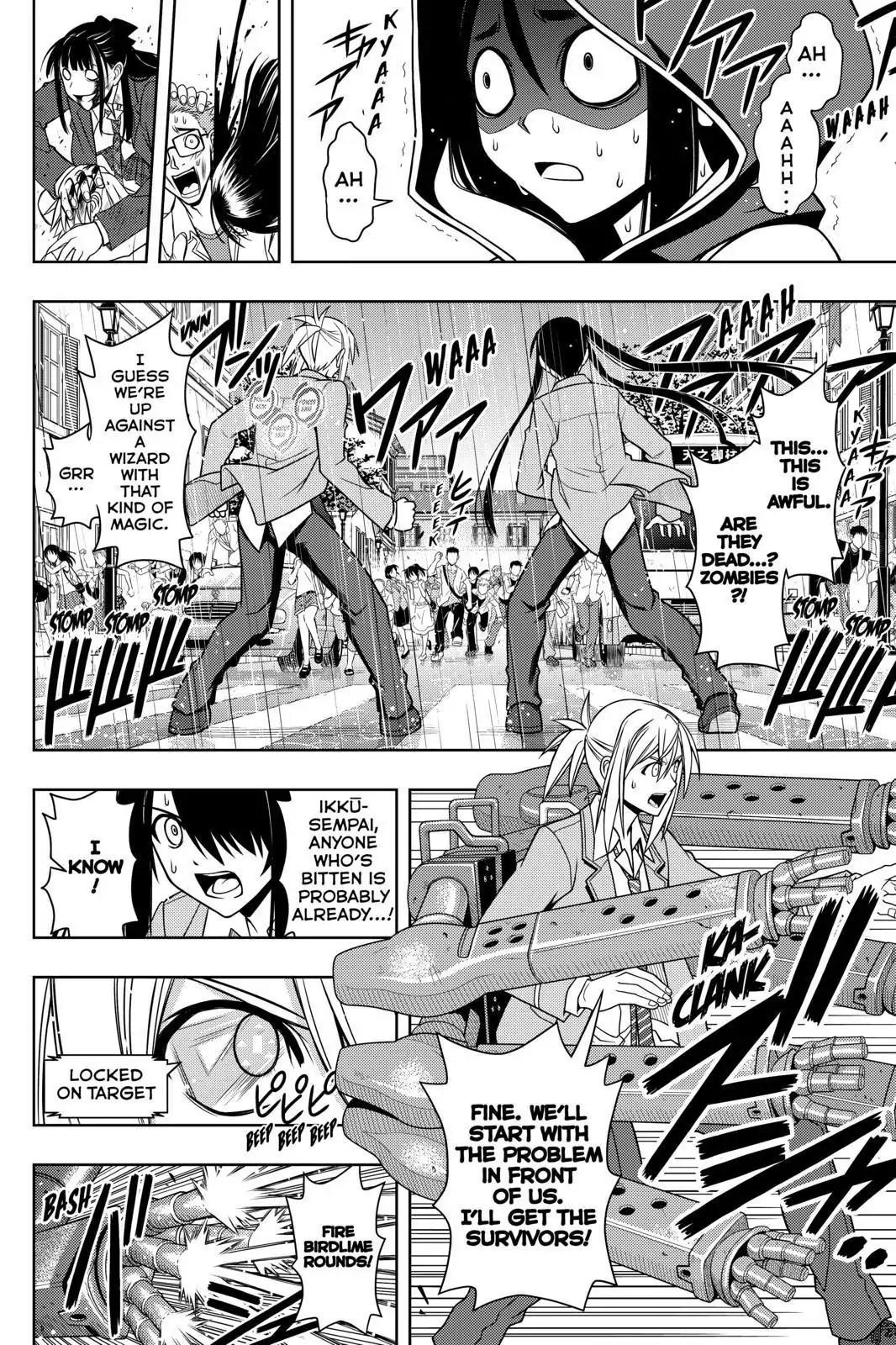 UQ Holder! Chapter 52 page 14 - Chapter 52: Town Under Attack