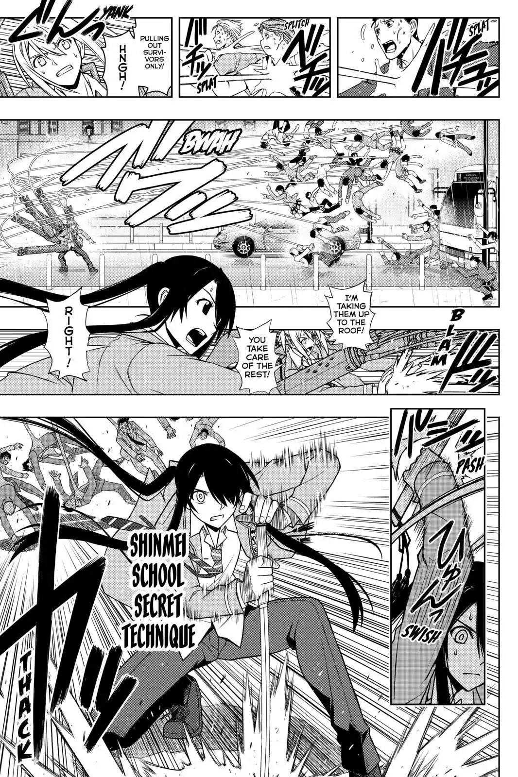 UQ Holder! Chapter 52 page 15 - Chapter 52: Town Under Attack