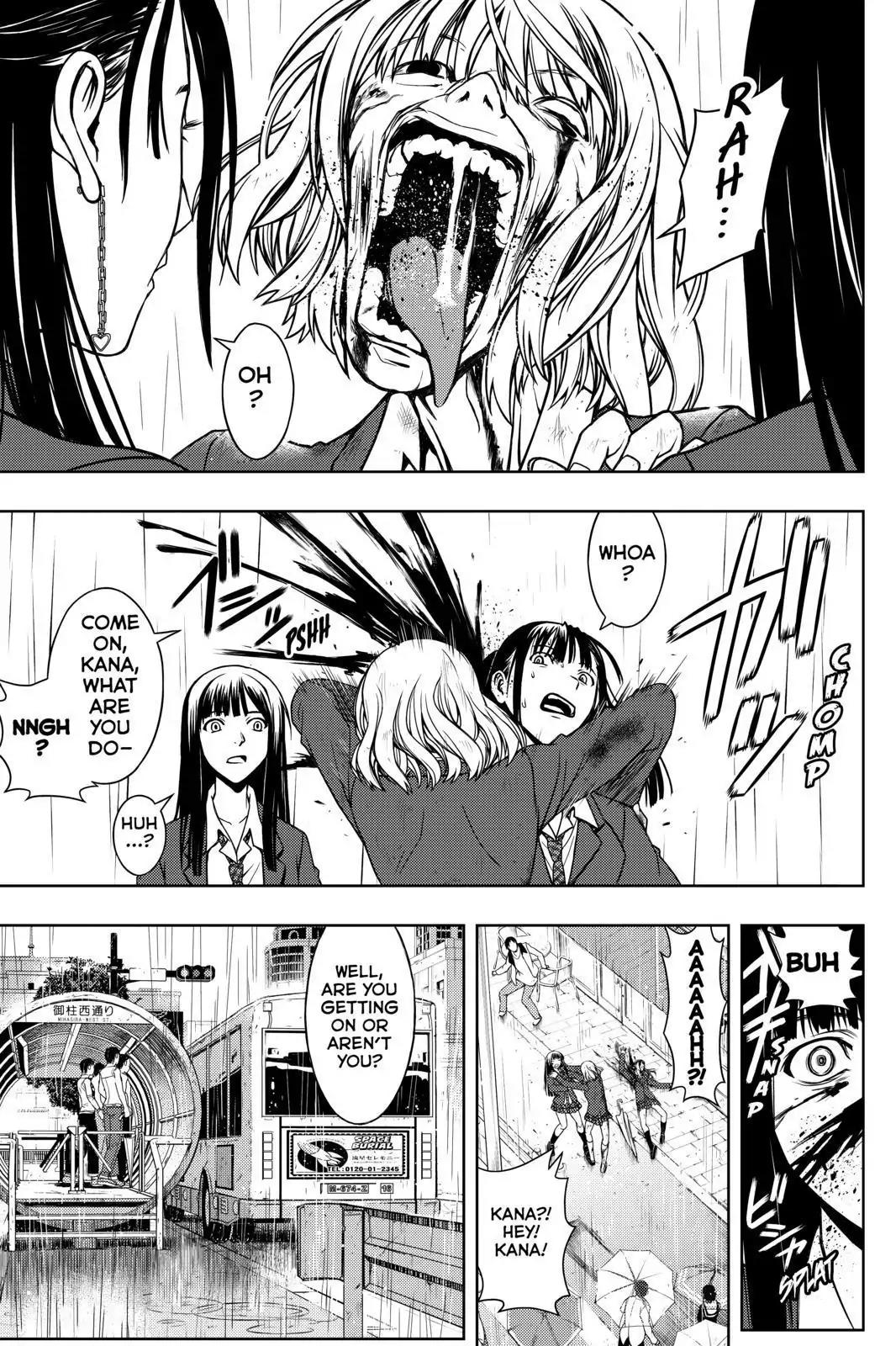 UQ Holder! Chapter 52 page 9 - Chapter 52: Town Under Attack