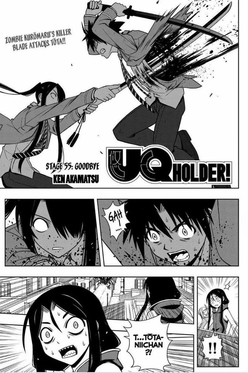 UQ Holder! Chapter 55 page 1 - Chapter 55: Goodbye