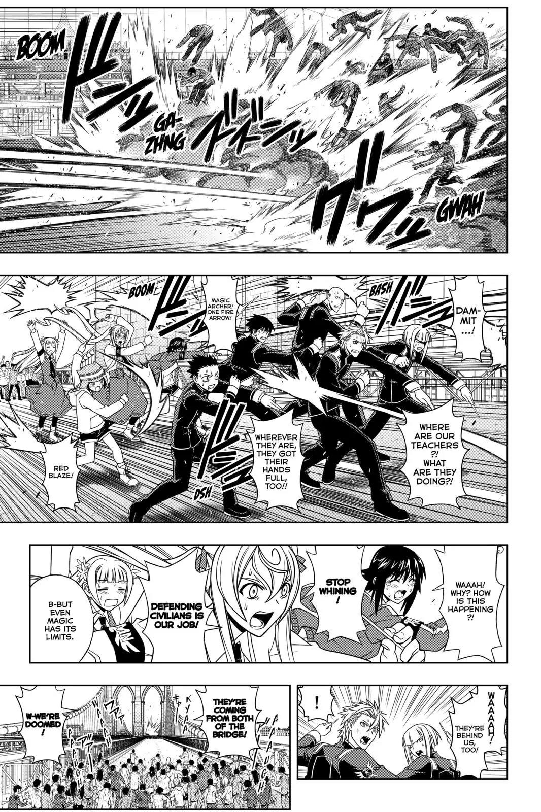 UQ Holder! Chapter 56 page 13 - Chapter 56: Sayoko And Santa