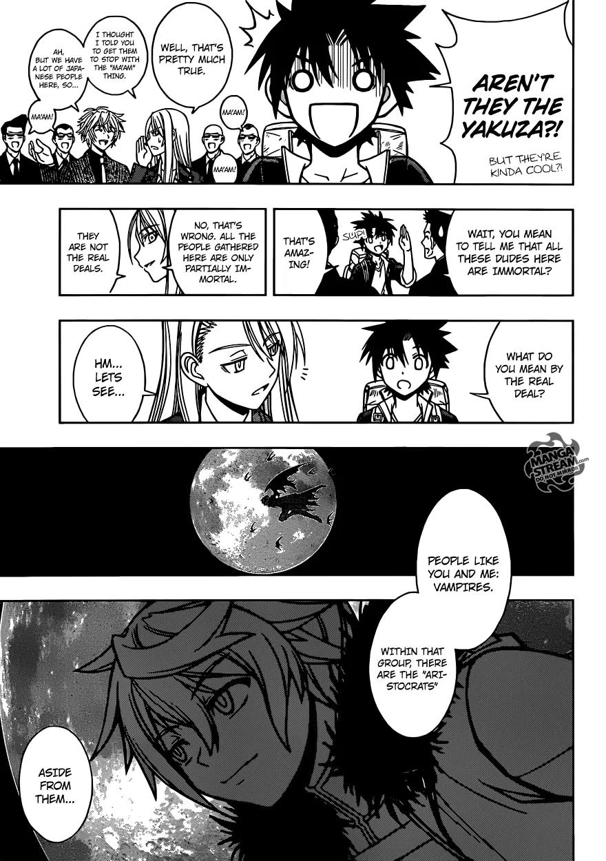UQ Holder! Chapter 6 page 14 - Chapter 6: What Does It Mean to Be a Bit Ahead?