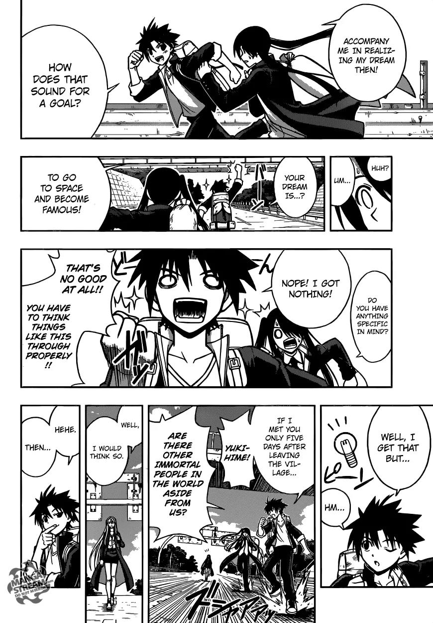 UQ Holder! Chapter 6 page 8 - Chapter 6: What Does It Mean to Be a Bit Ahead?