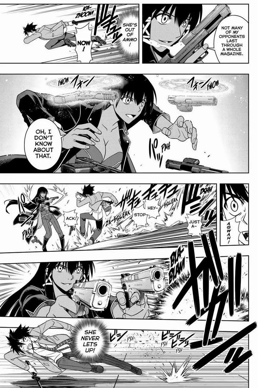 UQ Holder! Chapter 63 page 11 - Chapter 63: A Ridiculously Strong Lady