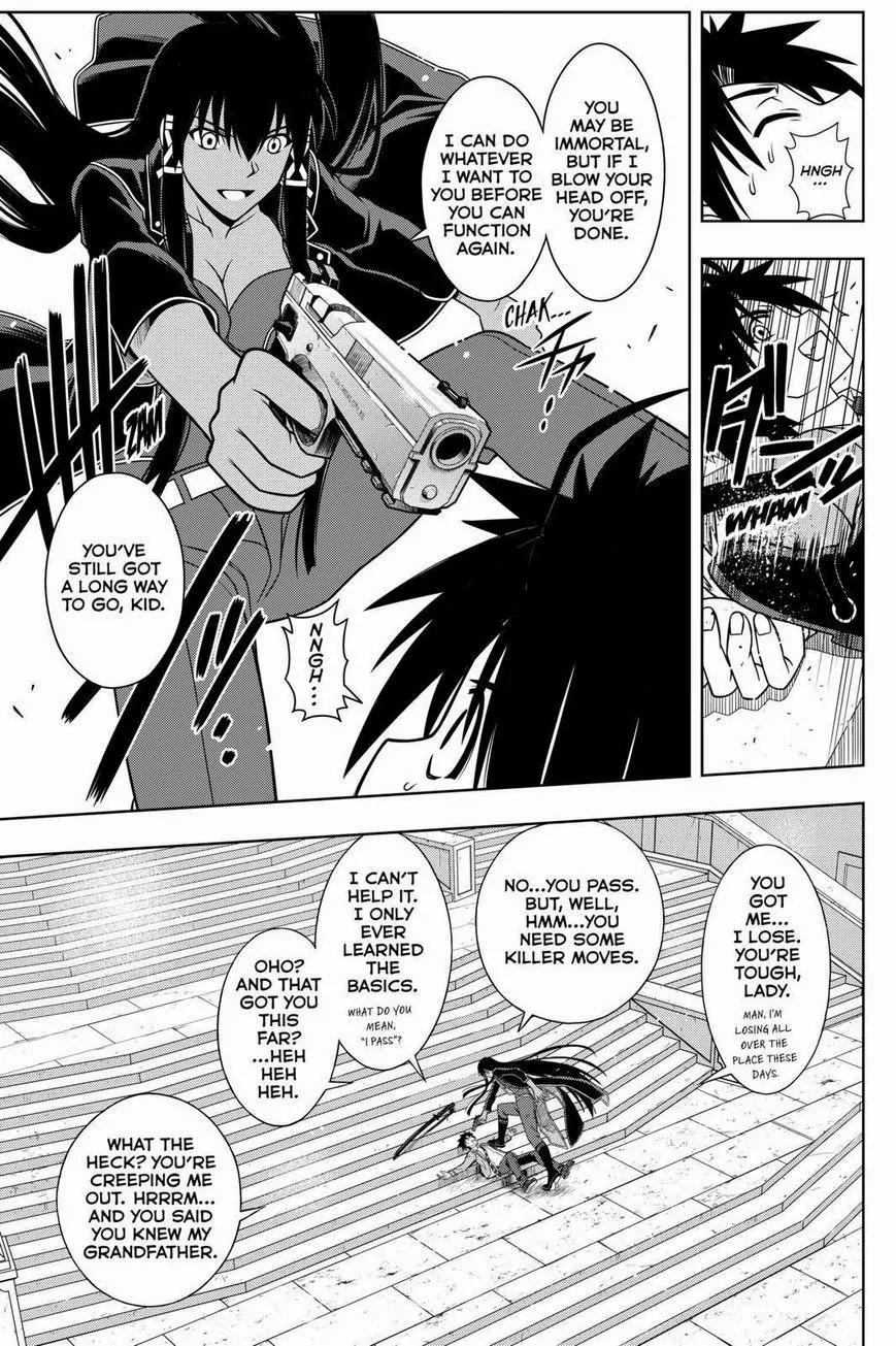 UQ Holder! Chapter 63 page 13 - Chapter 63: A Ridiculously Strong Lady