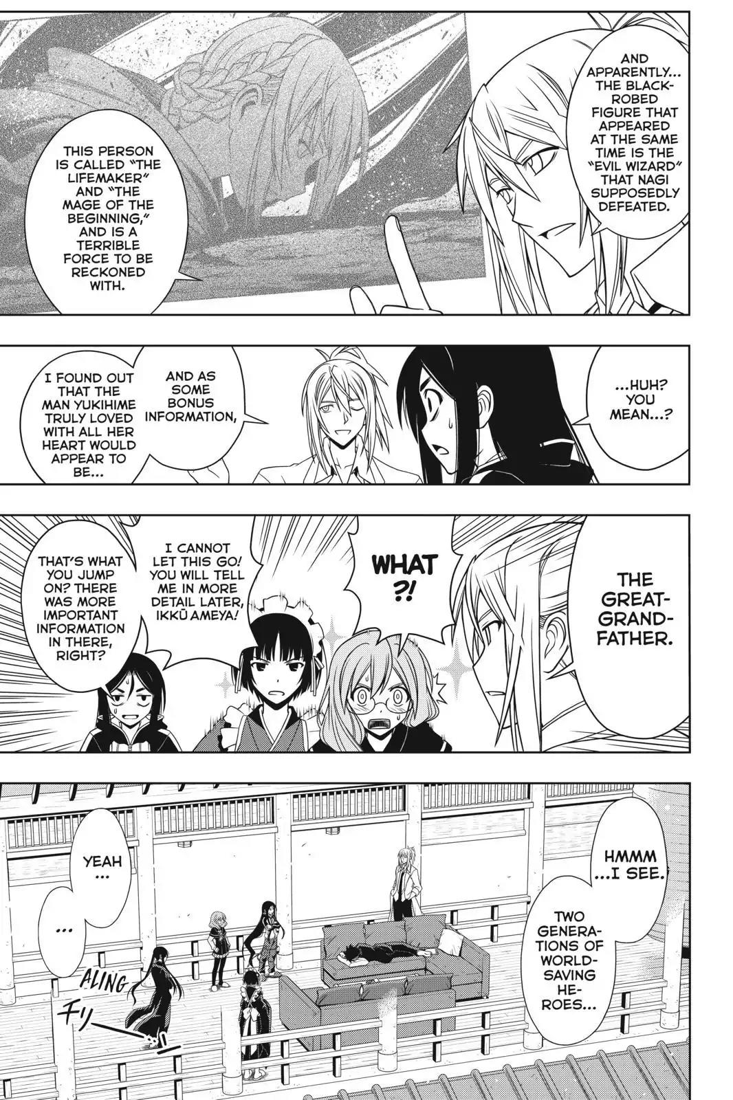 UQ Holder! Chapter 66 page 11 - Chapter 66: Define the Relationship
