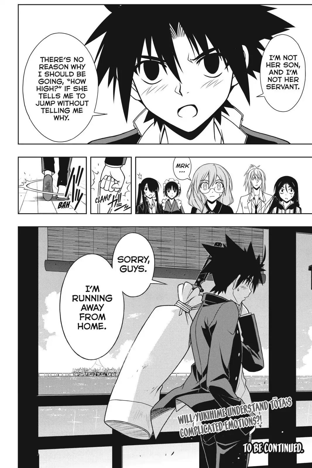 UQ Holder! Chapter 66 page 16 - Chapter 66: Define the Relationship