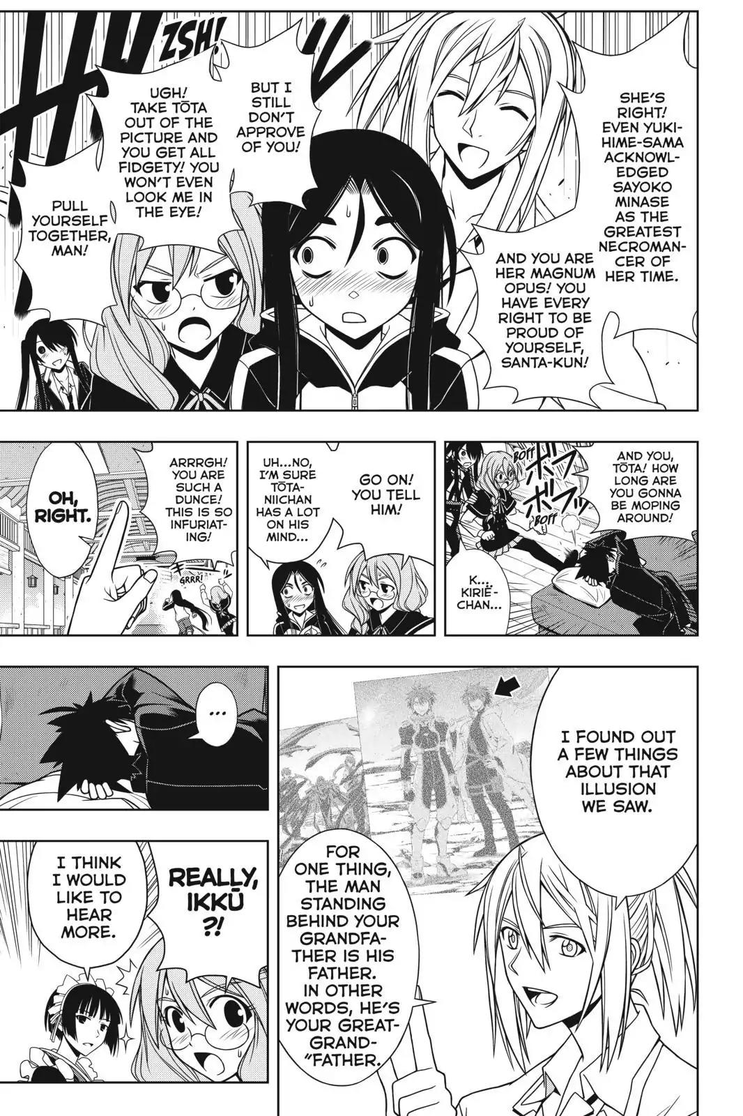 UQ Holder! Chapter 66 page 9 - Chapter 66: Define the Relationship