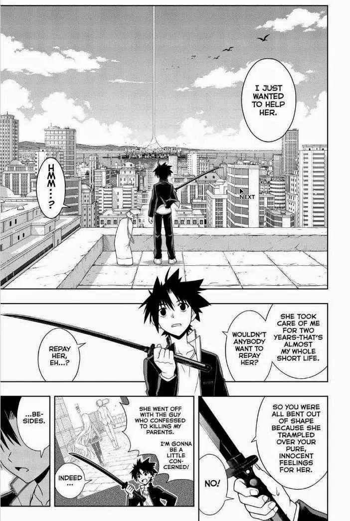UQ Holder! Chapter 67 page 15 - Chapter 67: What If I Ran Away From Home?