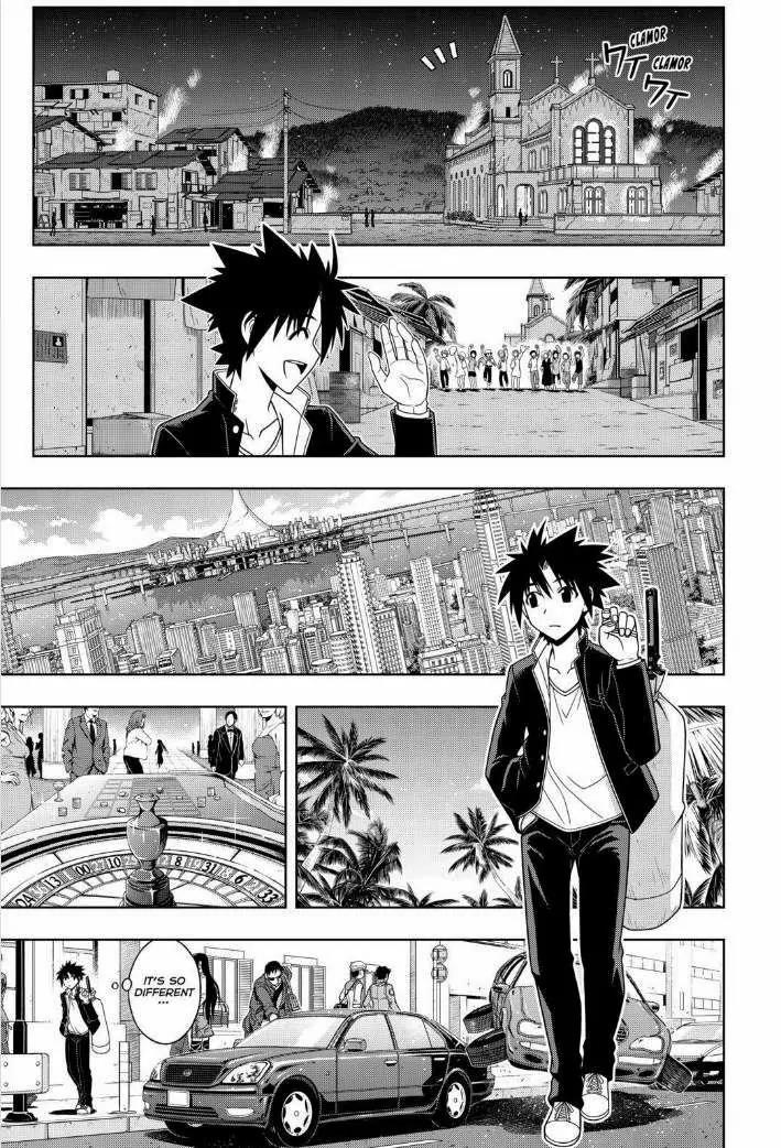 UQ Holder! Chapter 67 page 7 - Chapter 67: What If I Ran Away From Home?