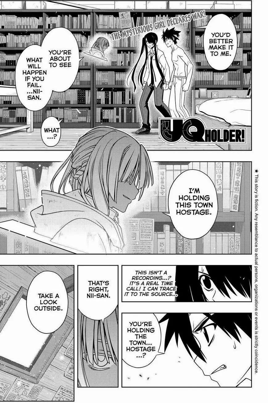 UQ Holder! Chapter 74 page 1 - Chapter 74: Avoiding A Nightmare