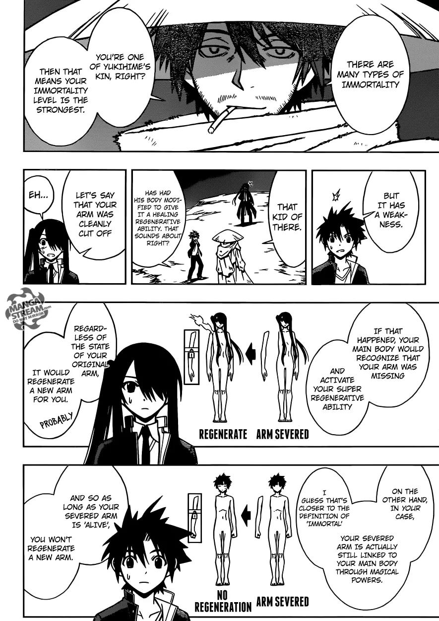 UQ Holder! Chapter 8 page 15 - Chapter 8: The Power of the Leader
