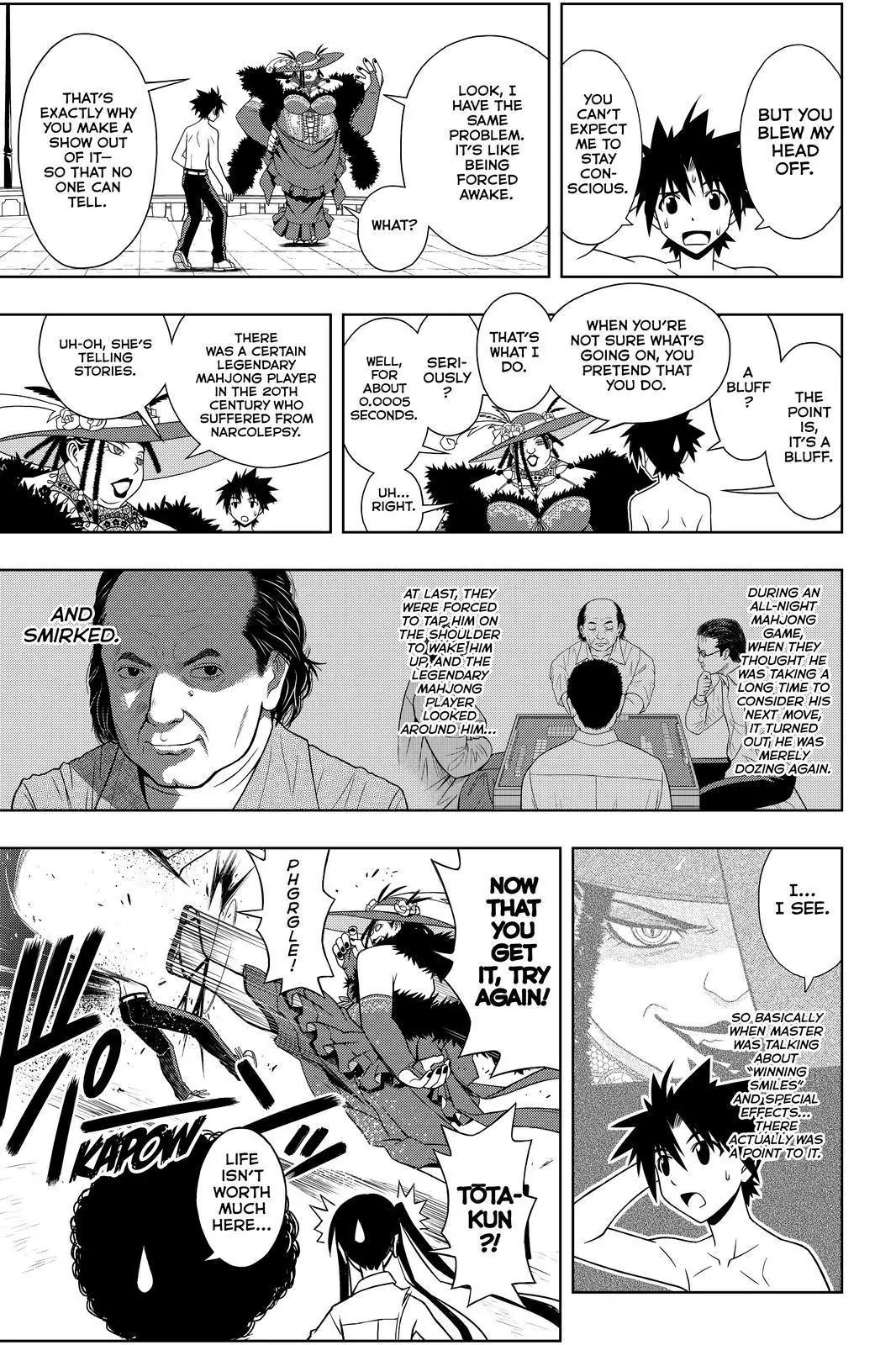 UQ Holder! Chapter 82 page 11 - Chapter 82: Hardship All Around