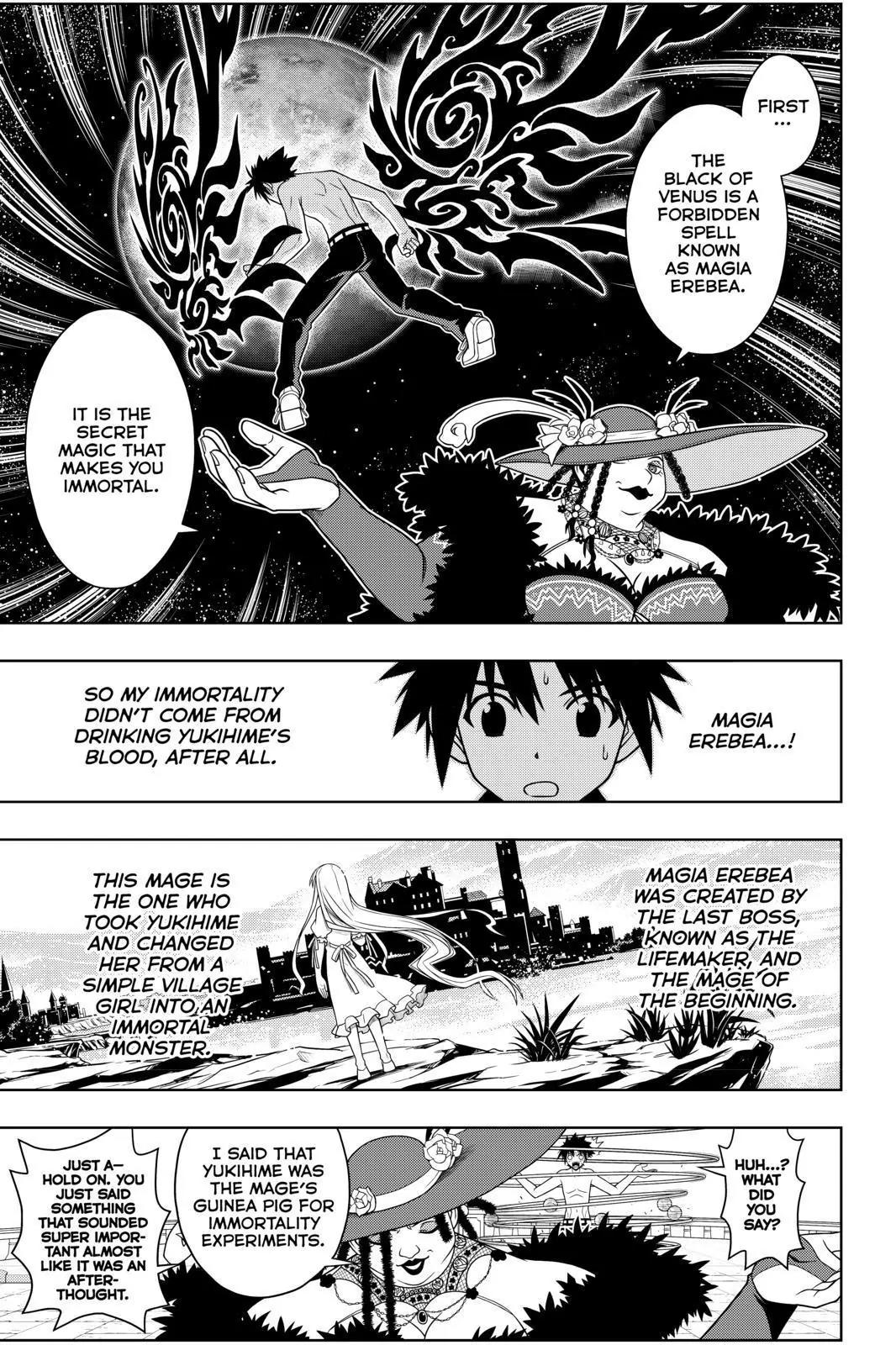UQ Holder! Chapter 82 page 15 - Chapter 82: Hardship All Around