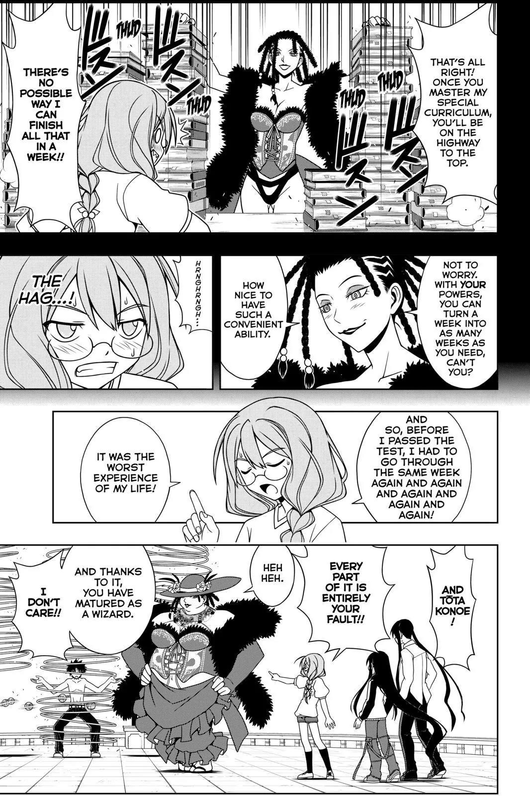 UQ Holder! Chapter 82 page 7 - Chapter 82: Hardship All Around