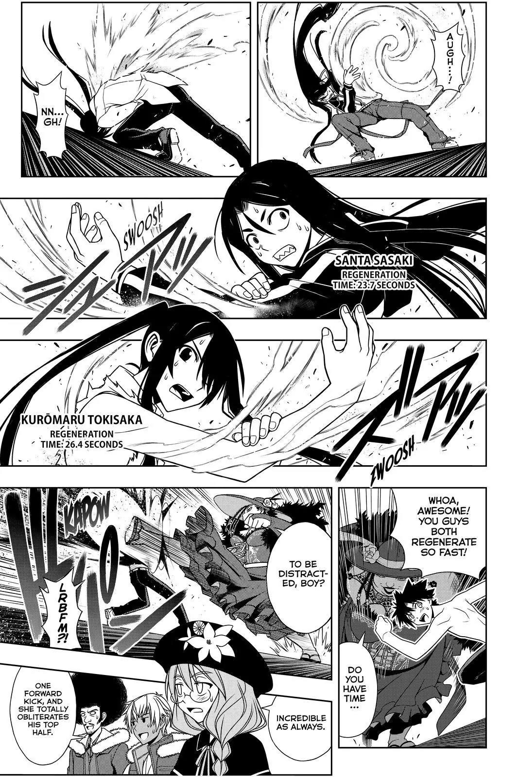 UQ Holder! Chapter 82 page 9 - Chapter 82: Hardship All Around