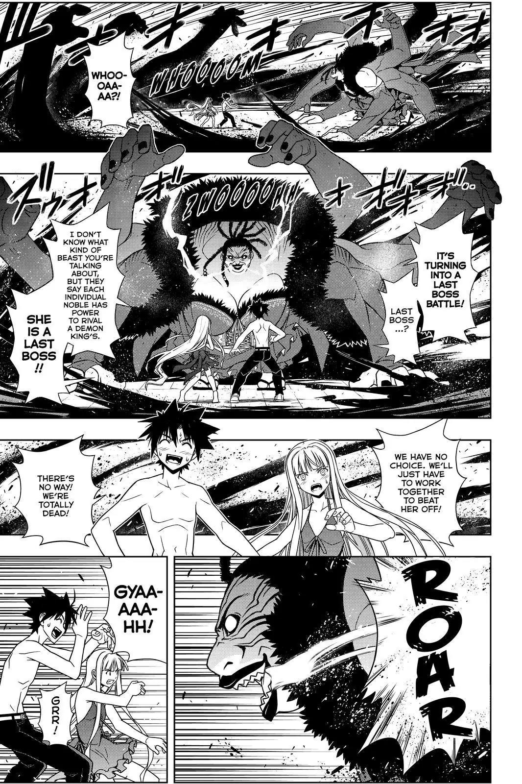 UQ Holder! Chapter 84 page 15 - Chapter 84: Kitty's Hope and Despair
